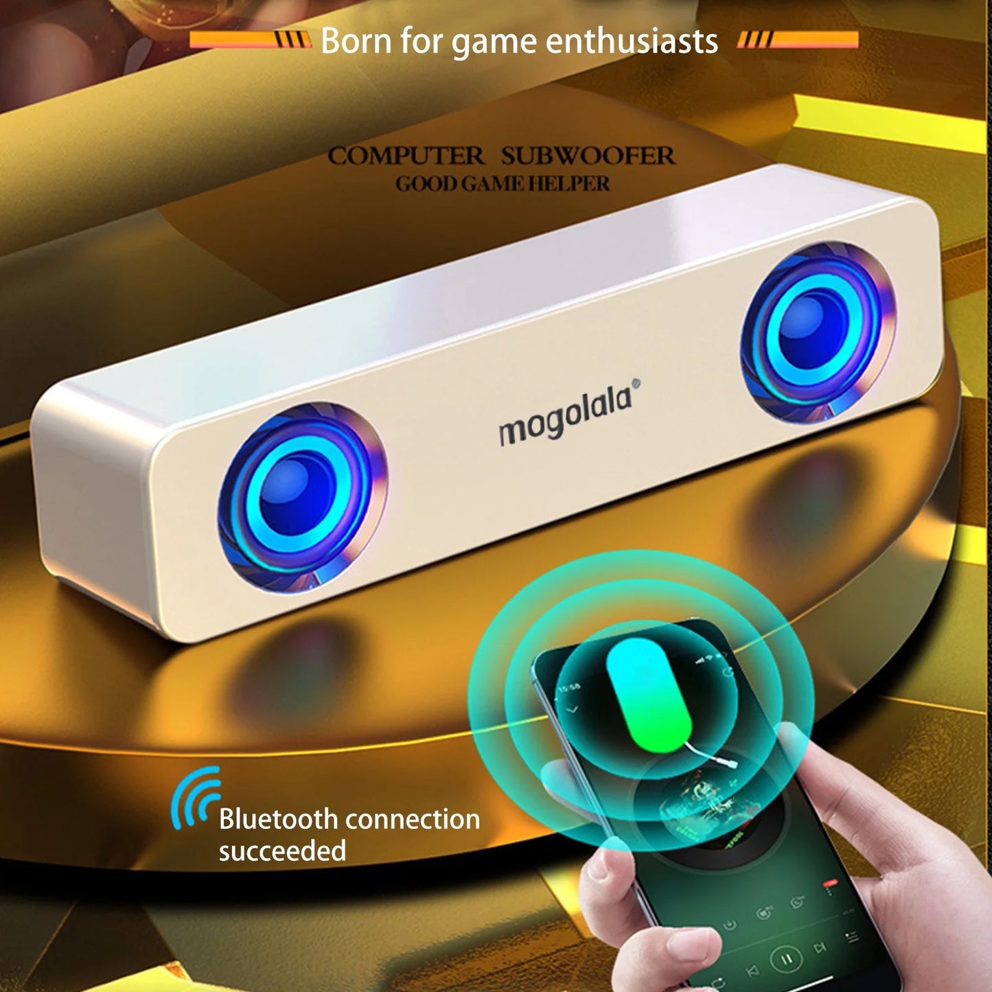 Clearance!Smart Appliances Wired Computer Dual-Speaker Audio Desktop Home Laptop Small Audio USB Wired Speakers Subwoofer Audio