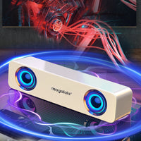 Clearance!Smart Appliances Wired Computer Dual-Speaker Audio Desktop Home Laptop Small Audio USB Wired Speakers Subwoofer Audio